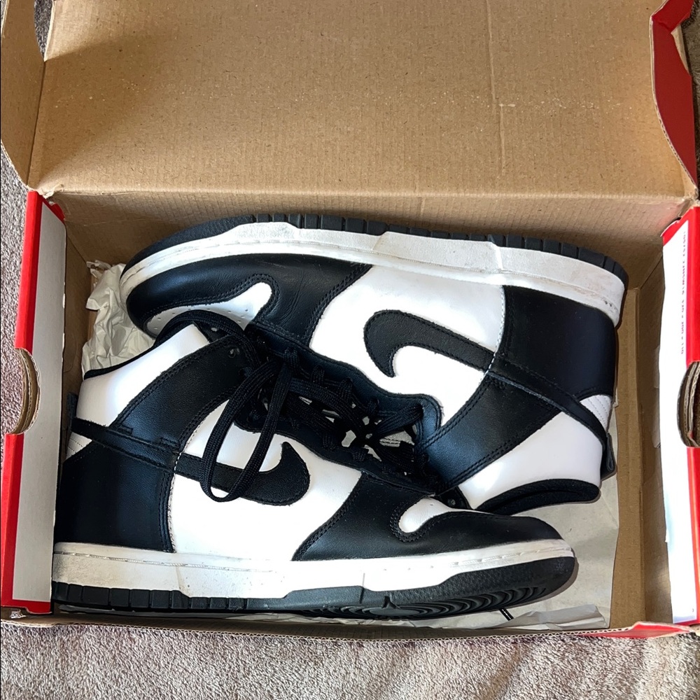 Black & White High-Top women's/mens Sneakers